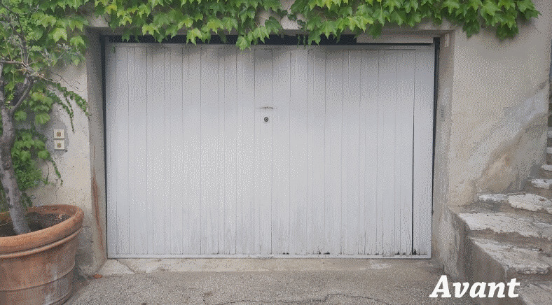 avant porte de garage Sebalec